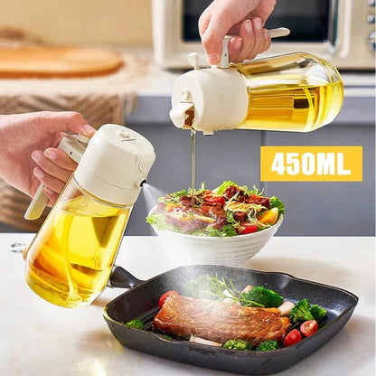 2 in 1 Oil Bottle