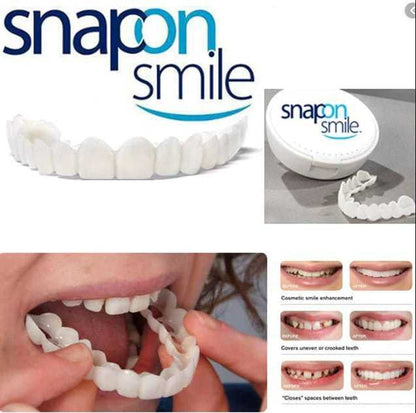 Instant Smile Reusable Snap On Veneers (Upper & Lower) Premium Quality