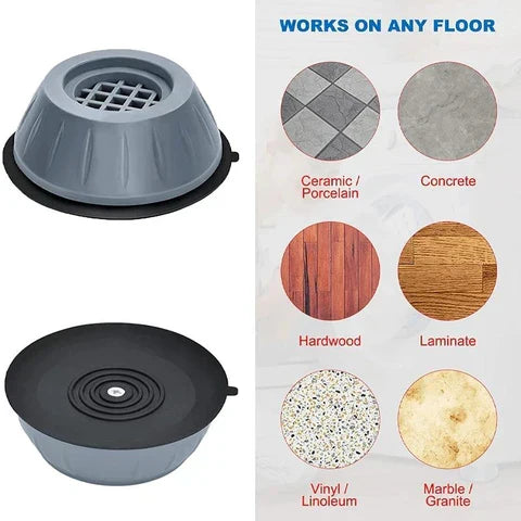 Anti-Vibration Machine Support Pads