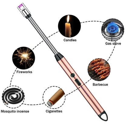 Electric Arc Lighter – Rechargeable Stove Lighter (Random Color)