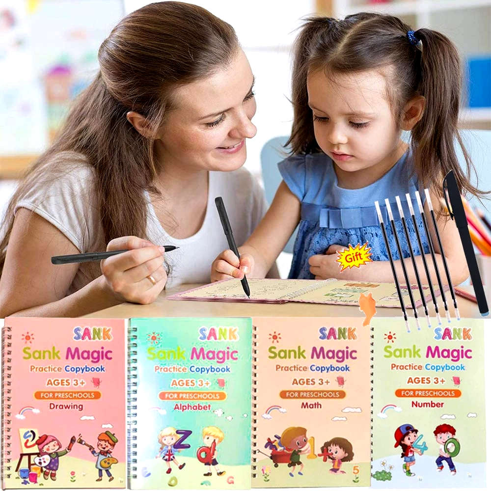 A4 Kids Educational Learning Tracing Book