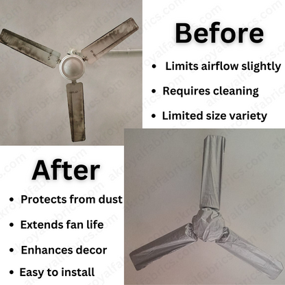 Ceiling Fan Cover | Dustroof / Waterproof