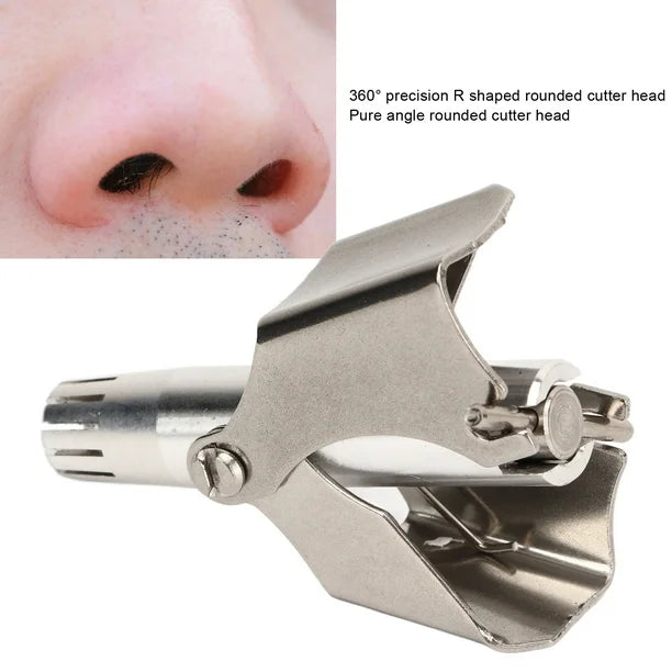 Stainless Steel Manual Nose and Ear hair Trimmer