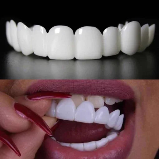 Instant Smile Reusable Snap On Veneers (Upper & Lower) Premium Quality