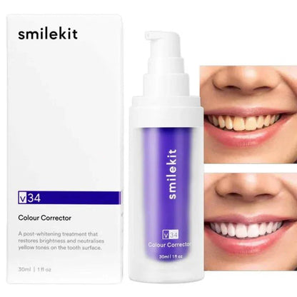 HiSmile V34 Purple Whitening Toothpaste Care For Teeth Gums