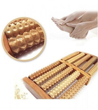 Wooden Foot Massager / Traditional Wooden Roller Foot Massager