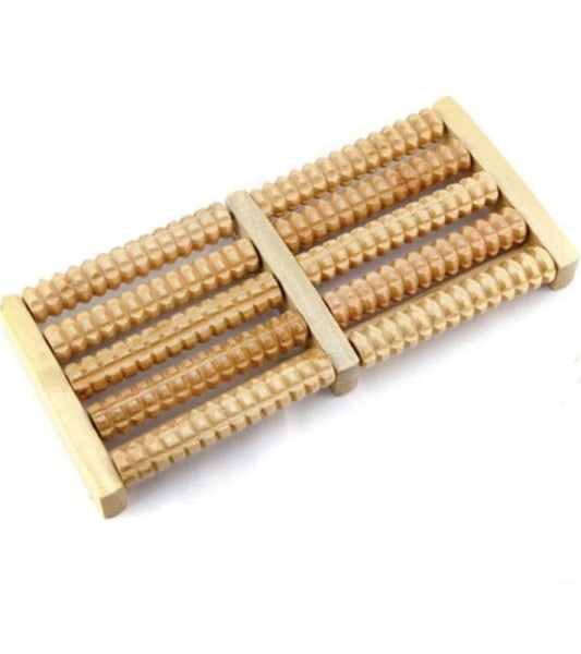Wooden Foot Massager / Traditional Wooden Roller Foot Massager